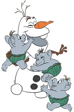 Olaf, baby trolls