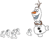 Olaf, snowgies