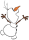 Olaf back view