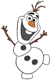 Olaf looking excited