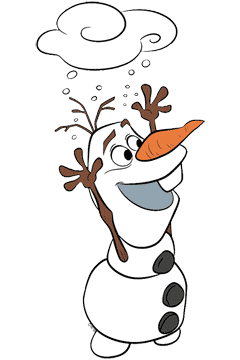 Cheerful Olaf