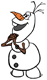 Olaf looking hopeful
