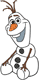 Olaf sitting down