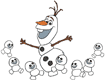 Olaf, snowgies