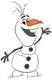 Olaf waving