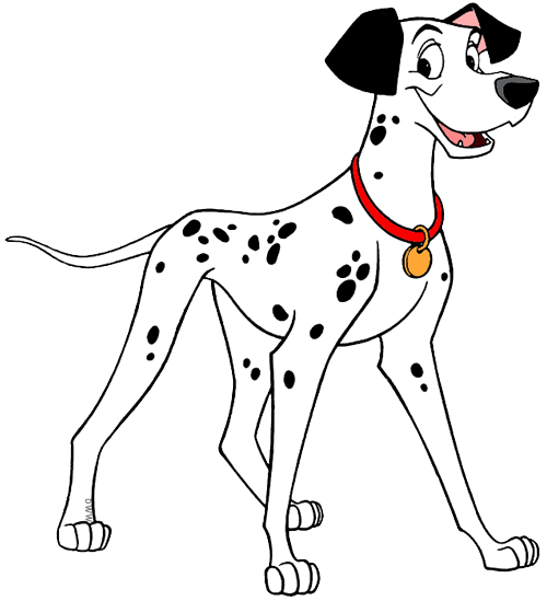 Pongo &amp; Perdita Clip Art Images | Disney Clip Art Galore