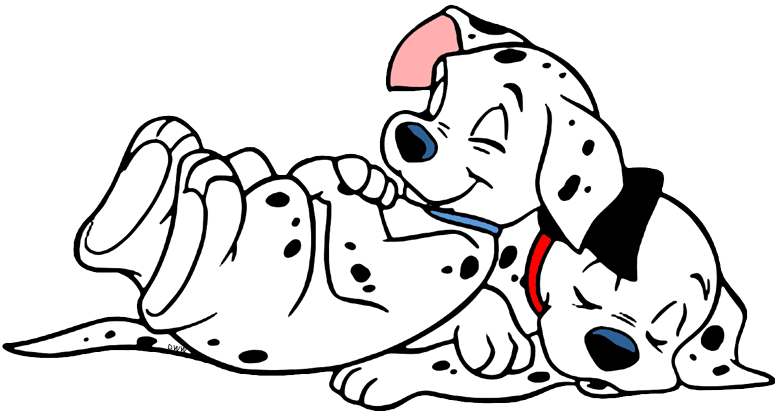 101 Dalmatians Puppies Clip Art 6 | Disney Clip Art Galore