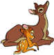 Bambi, mother