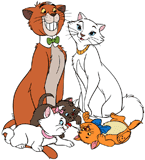 The Aristocats family