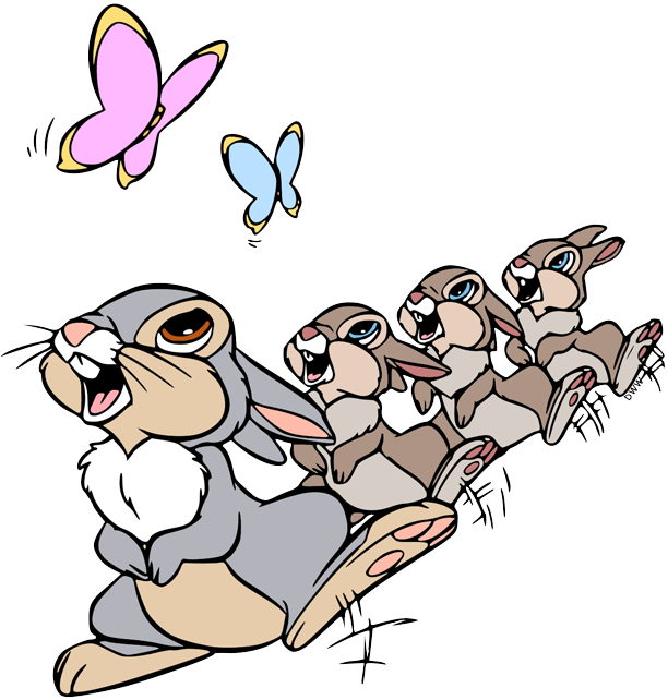 Thumper And Miss Bunny Clip Art Disney Clip Art Galore