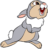 Thumper smiling