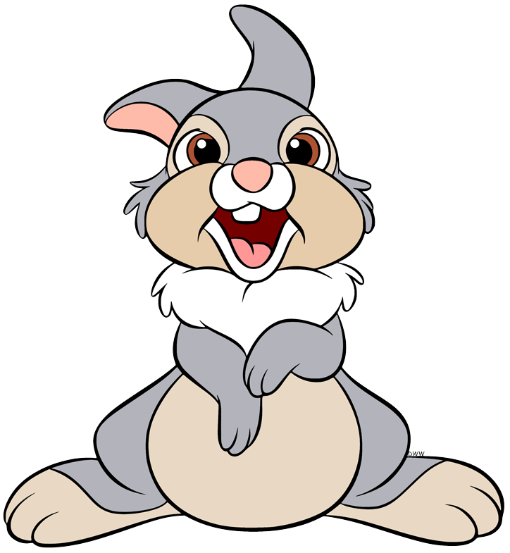 Bambi's Thumper Clip Art Images | Disney Clip Art Galore