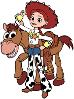 Jessie with Bullseye