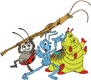 Flik, Heimlich, Slim, Francis