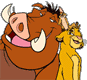 Simba, Timon, Pumbaa