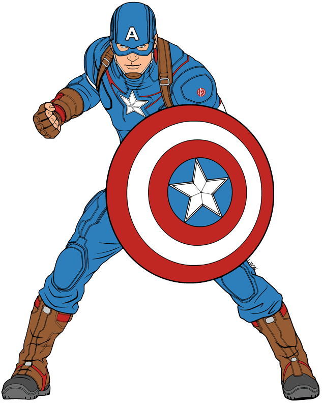 Captain America Avengers Clip Art