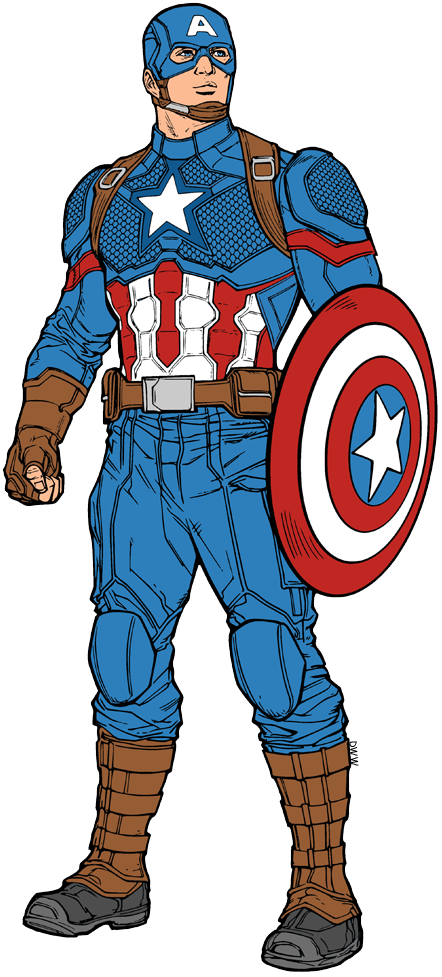 Captain America Avengers Clip Art