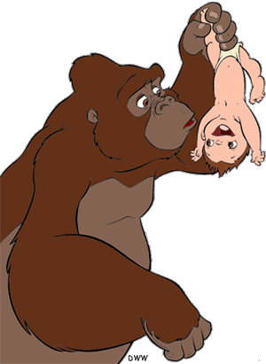 Baby Tarzan Clip Art | Disney Clip Art Galore