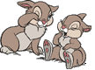 Thumper's sisters