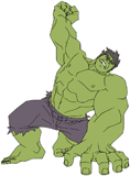 Hulk smashing