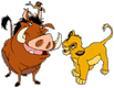 Simba, Timon, Pumbaa