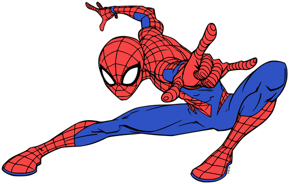 Spider-Man leaping