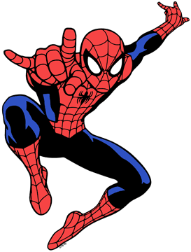 Spider-Man leaping