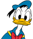 Donald Duck face