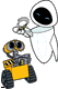 WALL-E, EVE, grasshopper