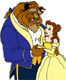 Belle, Beast holding each other close