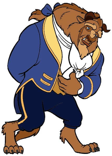 The Beast and the Prince Clip Art | Disney Clip Art Galore