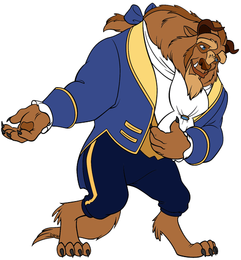 The Beast and the Prince Clip Art | Disney Clip Art Galore