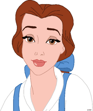 Belle's caring face
