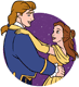 Belle and Prince dancing