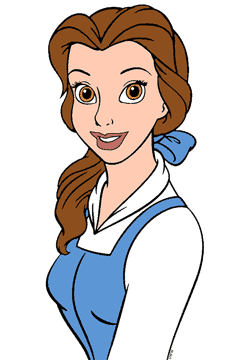 Belle's smiling face