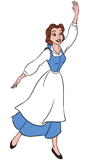 Belle waving