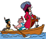 Smee, Captain Hook, Tiger Lily