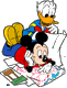 Donald, Mickey consulting plans