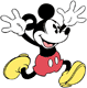 Classic Mickey running