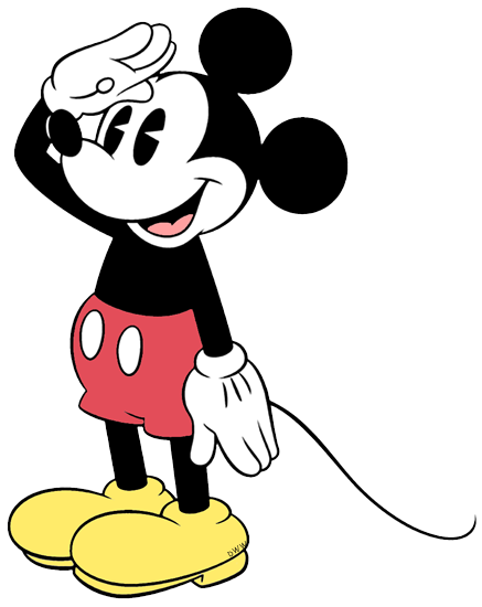classic mickey mouse clipart - photo #3