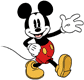 Classic Mickey waving