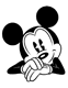 Bashful Classic Mickey 