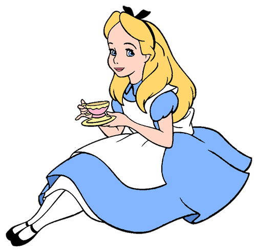 clipart alice in wonderland characters - photo #5