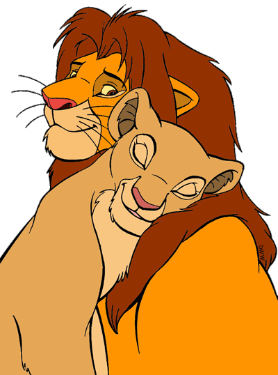Simba and Nala Clip Art | Disney Clip Art Galore