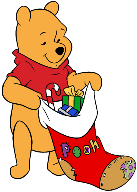 Winnie the Pooh Christmas Clip Art 2 | Disney Clip Art Galore