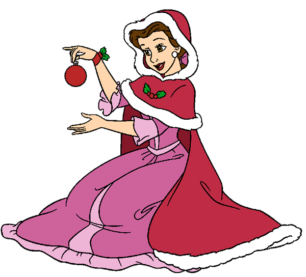 Beauty and the Beast Christmas Clip Art | Disney Clip Art Galore