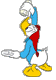 Hungry Donald Duck