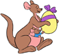Kanga, Roo hopping with an Easter egg