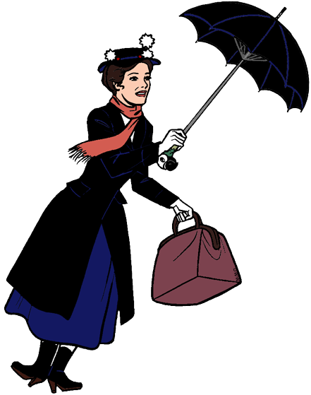 Mary Poppins Clip Art | Disney Clip Art Galore