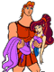 Hercules carrying Meg
